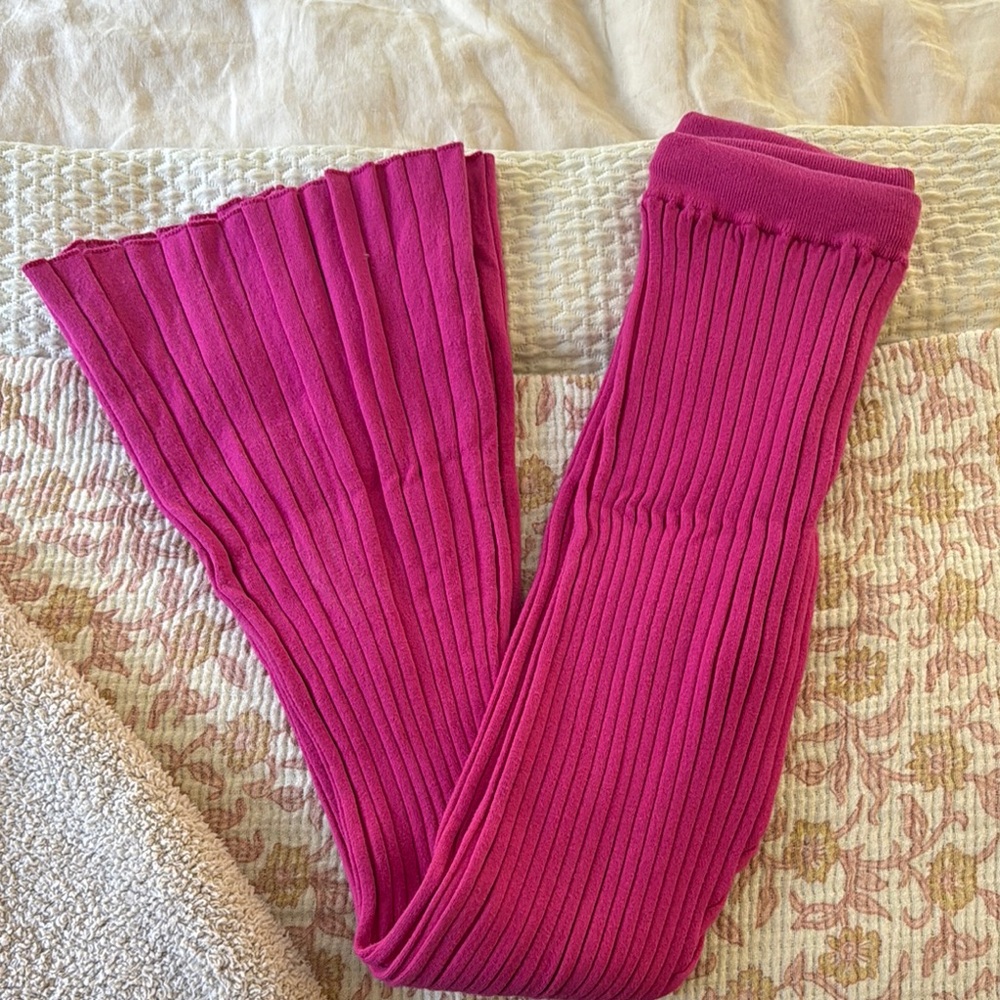 Maria Cher Pink Ribbed Set - Picture 3 of 4